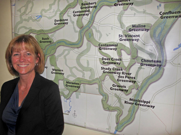 Susan Trautman of the Great Rivers Greenway District